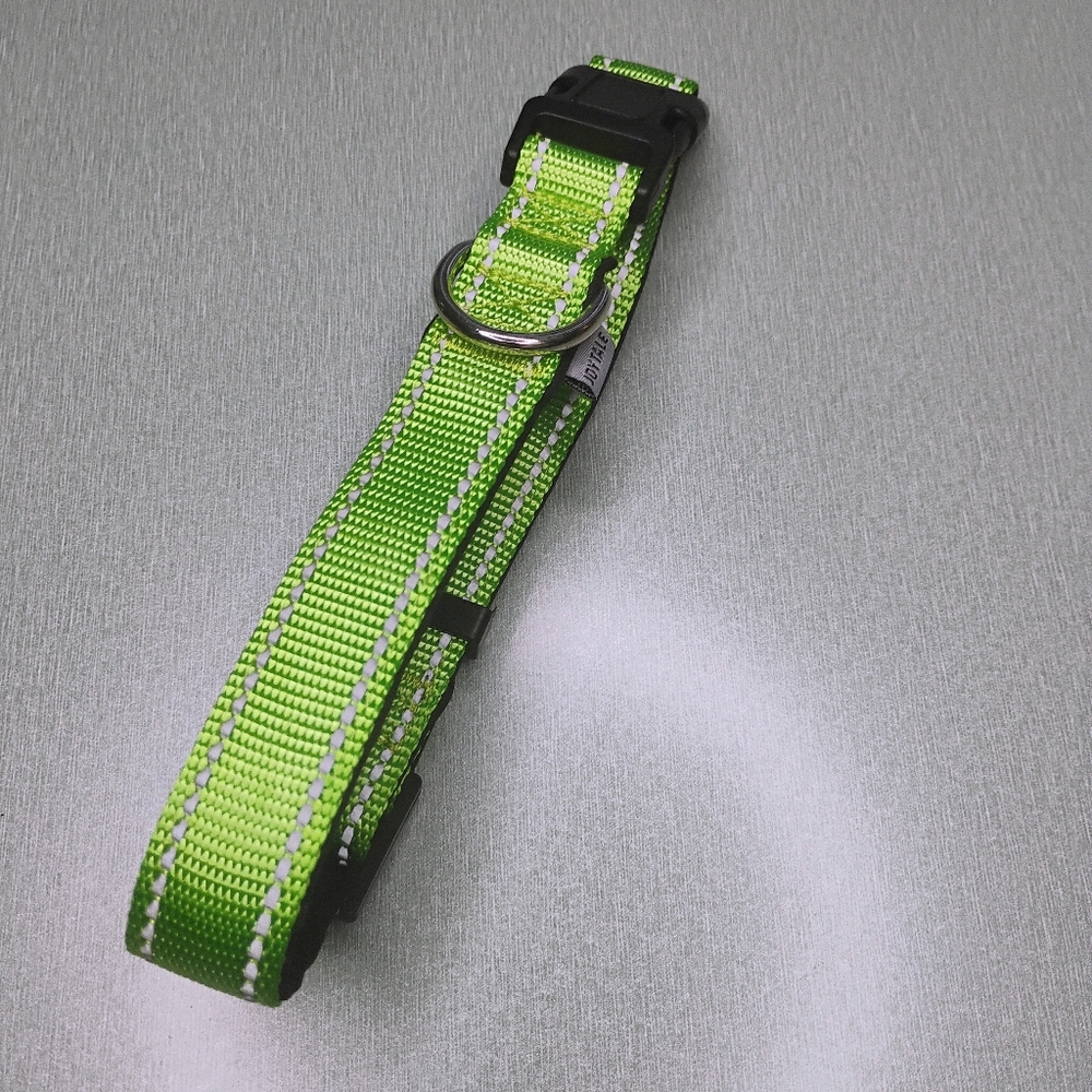 Joytale Large Green Reflective Dog Collar